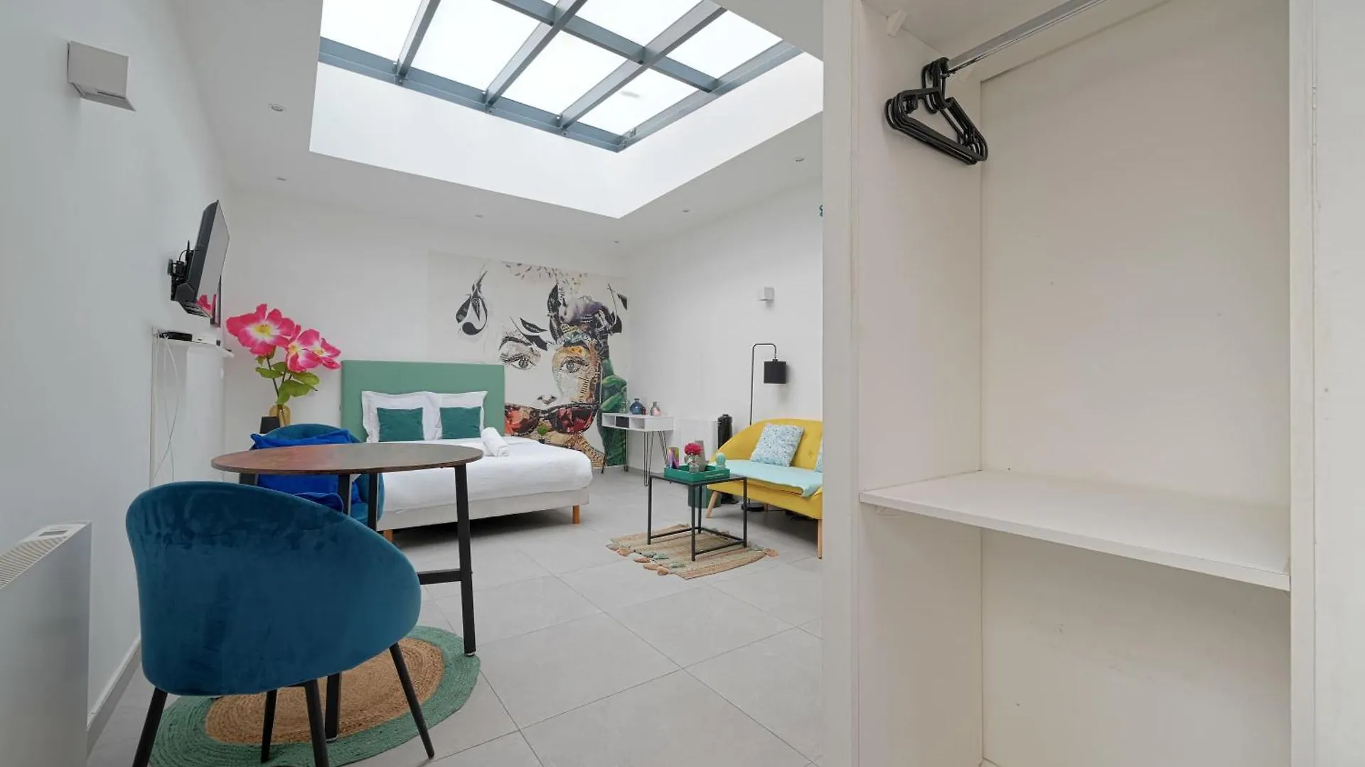 Studio Pour Couples Dans Le 17Eme باريس